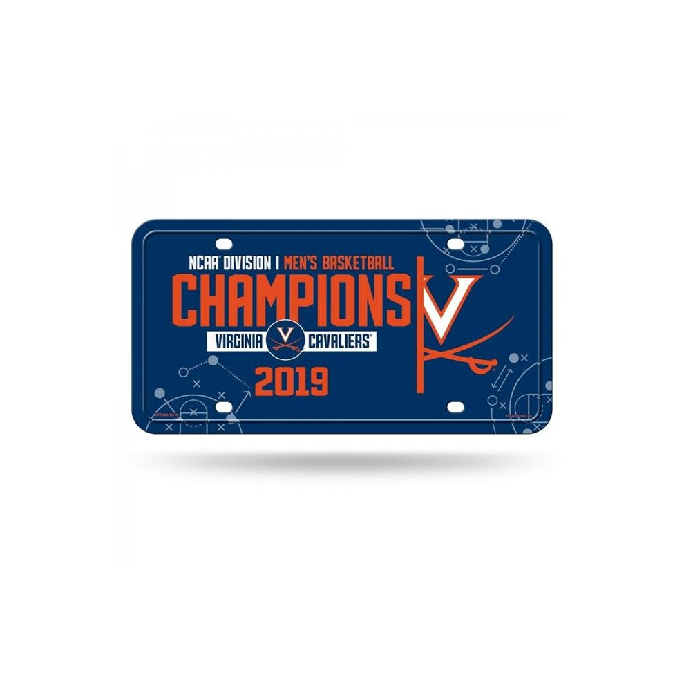212 Main Mtg3401bc19 6 X 12 In. Virginia Cavaliers 2019 Ncaa Champions Metal License Plate 767345703927