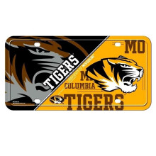 212 Main MTG390104 6 x 12 in. Missouri Tigers Metal License Plate