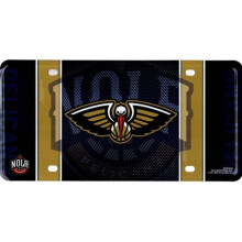 212 Main MTG78004 6 x 12 in. New Orleans Pelicans Metal License Plate