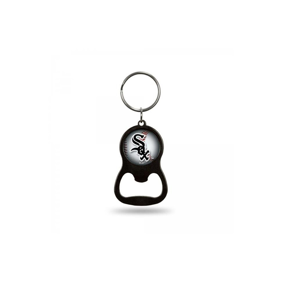 212 Main BOC4101BK Chicago White Sox Black Key Chain & Bottle Opener
