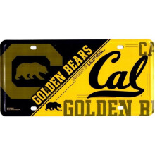 212 Main MTG290605 6 x 12 in. California Golden Bears Metal License Plate