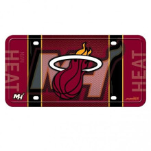212 Main MTG77002 6 x 12 in. Miami Heat Metal License Plate