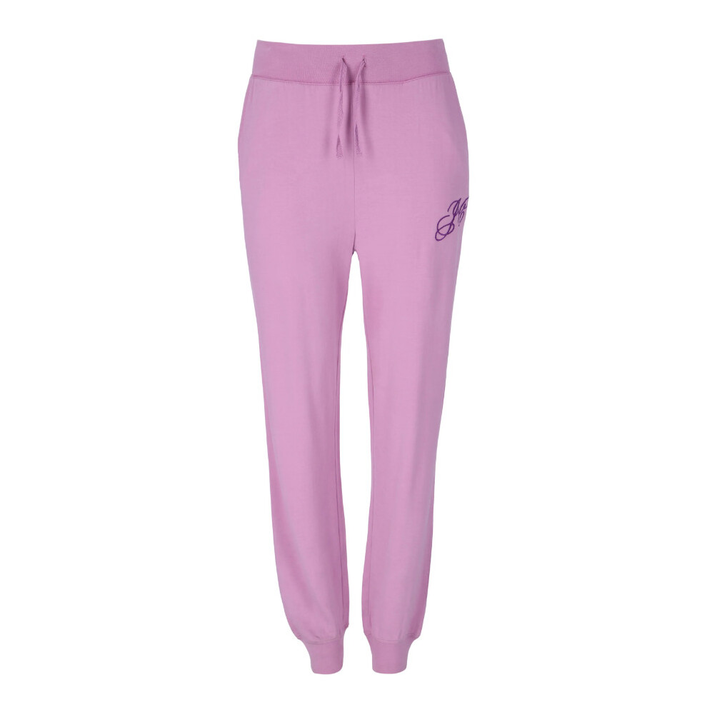 (S) Juicy Couture Amelia Orchid Pink Jersey Joggers