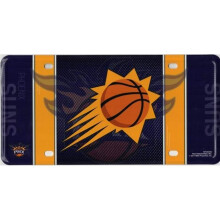 212 Main MTG92003 6 x 12 in. Phoenix Suns Metal License Plate