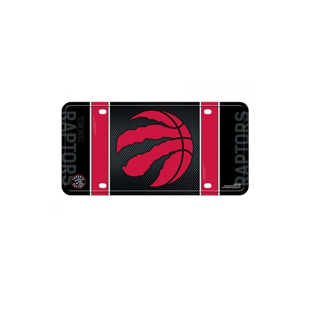 212 Main Mtg97004 6 X 12 In. Toronto Raptors Metal License Plate 767345466846