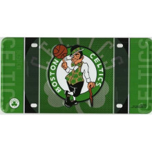 212 Main MTG74002 6 x 12 in. Boston Celtics Metal License Plate