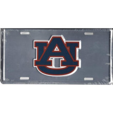 212 Main SUP50064 6 x 12 in. Auburn Tigers Anodized License Plate