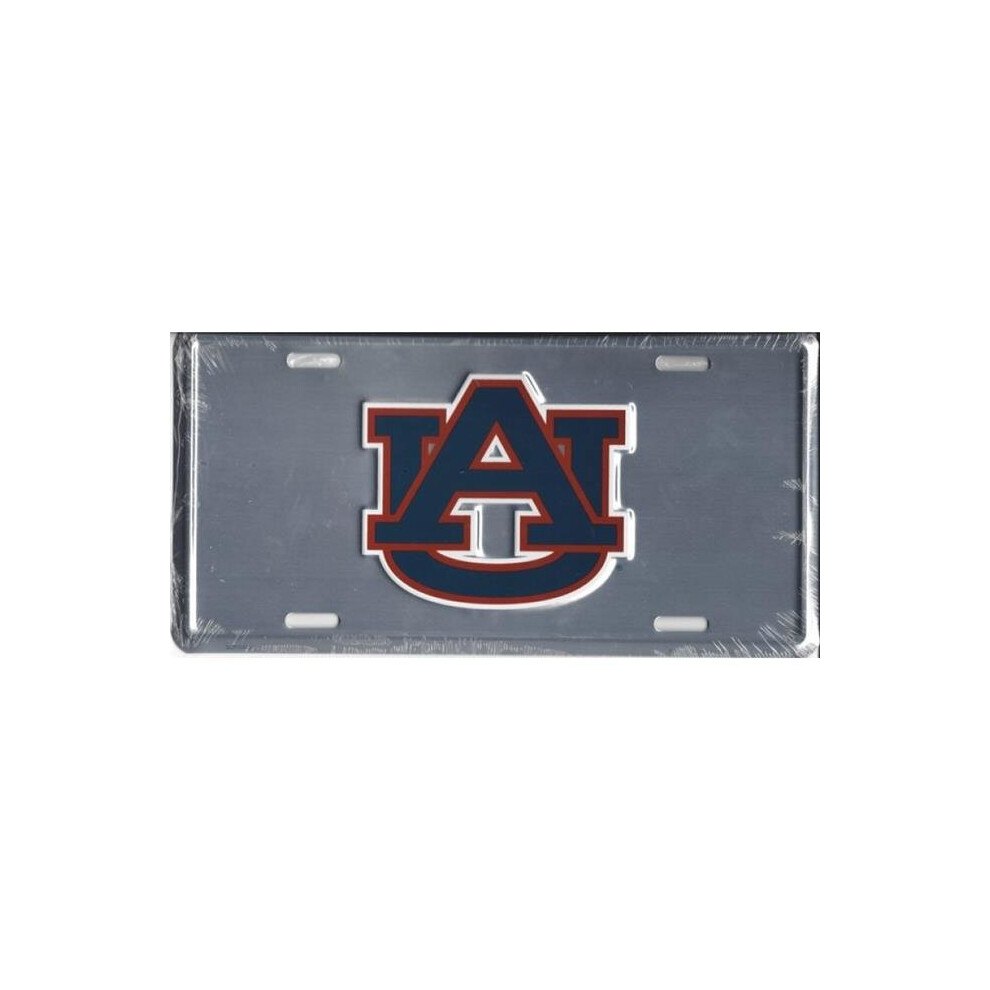 212 Main Sup50064 6 X 12 In. Auburn Tigers Anodized License Plate 783935027495