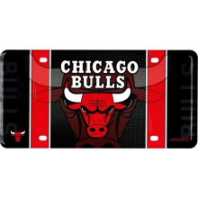 212 Main MTG72002 6 x 12 in. Chicago Bulls Metal License Plate