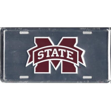 212 Main SUP50083-1 6 x 12 in. Mississippi State Anodized License Plate