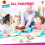 SOL 2pk White Plastic Rectangle Table Cloth Table Covers Disposable 5
