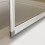 AICA Pivot Bath Screen Shower Screen Door Panel & Seal Tempered Glass 4