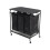 Living And Home Triple Bag Rolling Laundry Sorter with Lift-up Ironing Board 3