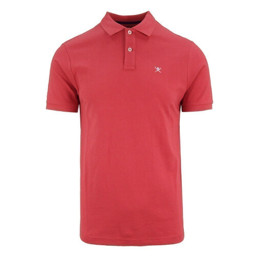 Hackett (Red, 2XL) Hackett London Classic Logo Polo Shirt - Crimson