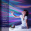 Aurora Galaxy Projector Night Light Lamp Music Voice Smart APP USB 6