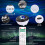 Aurora Galaxy Projector Night Light Lamp Music Voice Smart APP USB 12