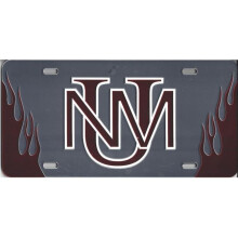 212 Main UNM-LS001 6 x 12 in. University of New Mexico Laser License Plate