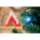 7ft/210cm Pre Lit Artificial Christmas Tree Alaskan Pine Green 800 Tips, 200 White LEDs 8