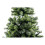 5ft/150cm Pre Lit Artificial Christmas Tree Alaskan Pine Green 350 Tips, 130 White LEDs 8