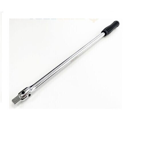Heavy Duty 18" 1/2" Rubber Grip Knuckle Bar w Rubber Grip Tool 1