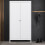 (White) Madrid Wardrobe with 2 doors 5
