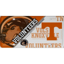 212 Main MTG180103 Tennessee Volunteers Metal License Plate