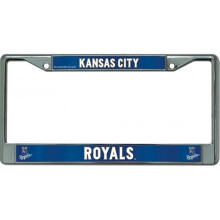 212 Main FC4410 Kansas City Royals Chrome License Plate Frame, Free Screw Caps