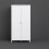 (White) Madrid Wardrobe with 2 doors 6