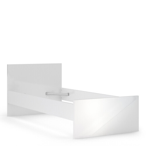 (White, 90 x 190) Naia Bed 2