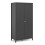 (Black) Madrid Wardrobe with 2 doors 1