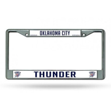 212 Main FC68002 Oklahoma City Thunder Chrome License Plate Frame