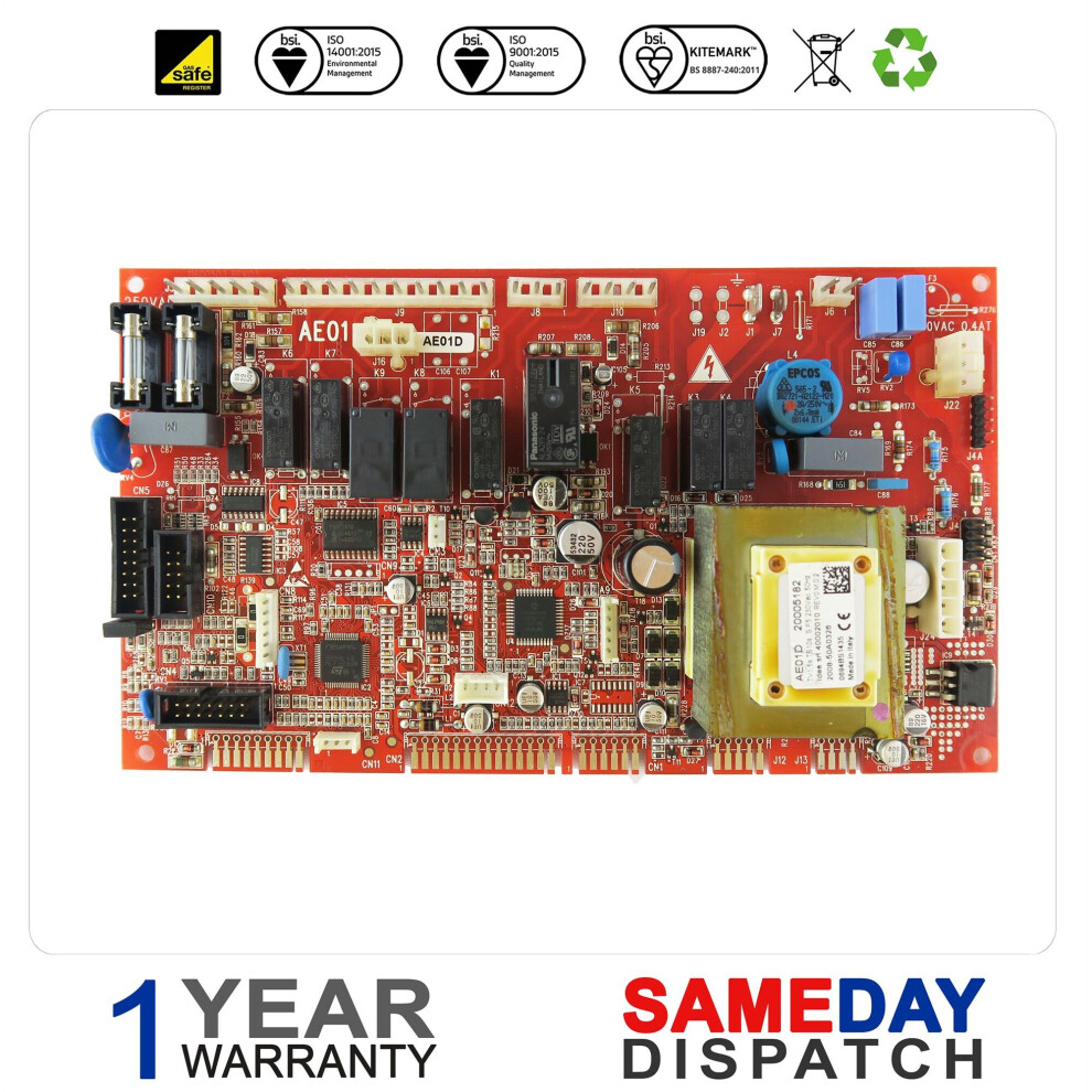 Hts Boiler Pcb Compatible With Vokera Boiler Pcb 20007052 20000498 Type 2 5056511823527