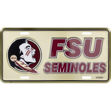 212 Main 409-2 Florida State Seminoles Metal License Plate