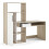 Function Plus Desk multi-functional Desk with Drawer and 1 Door in White and Oak 4