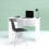 (White) Function Plus 4 Drawer Desk 5