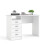 (White) Function Plus 4 Drawer Desk 6