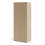 Pepe Wardrobe with 2 doors in Oak with White High Gloss 4