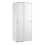 Space Wardrobe with 2 Sliding Doors in White 1