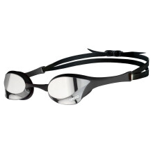 Arena unissex cobra Ultra Swipe Racing Swim Goggles para homens e mulheres deslize a tecnologia anti-gordo policarbonato Lens Silverblack