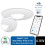 4lite WiZ Connected GU10 Smart Bulb with Matt White Downlight IP20 2