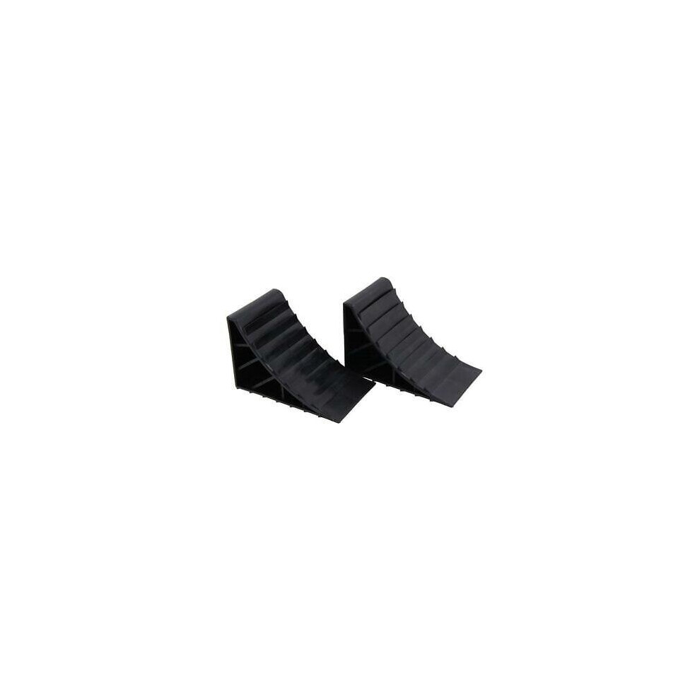 Neilsen Wheel Chock X2 Blocks Block Caravan Boat Trailer Car Chocks Heavy Duty Ct5508
