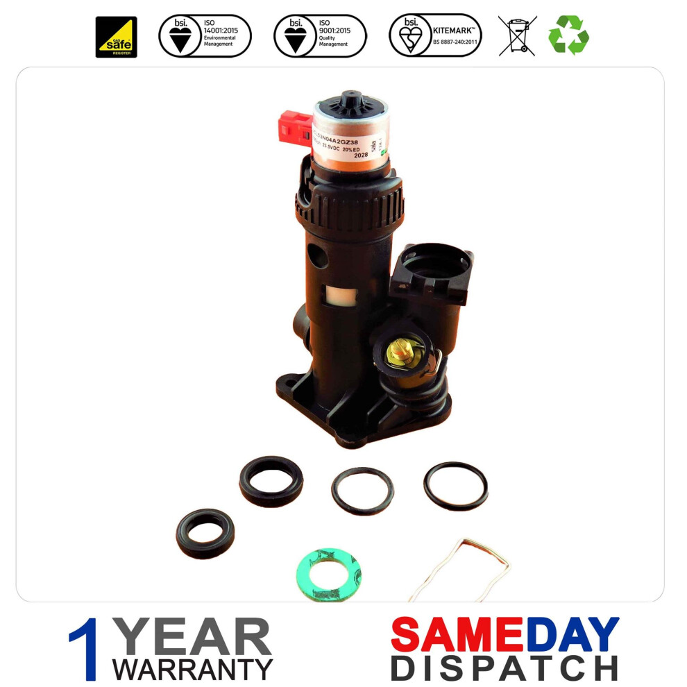 Photos - Fireplace Accessory HTS Vaillant Ecotec Pro/Plus Three Way Plastic Diverter Valve 0020020015 
