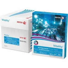Xerox XER3R02047 8.5 x 11 in. Vitality Inkjet Copy & Multipurpose Paper - Pack of 5000
