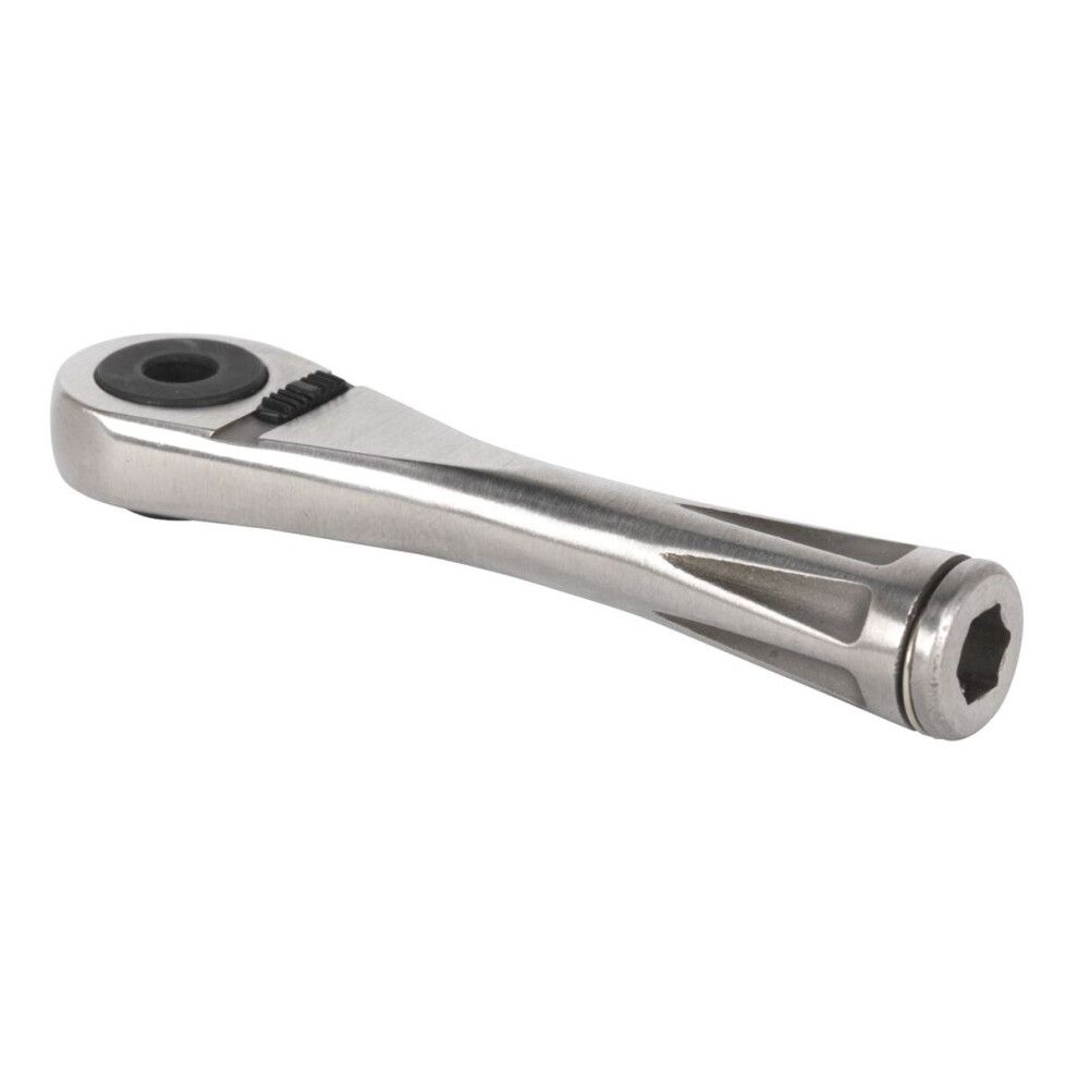 Sealey AK6962 Bit Driver Ratchet Micro 1/4"Hex Stainless Steel 