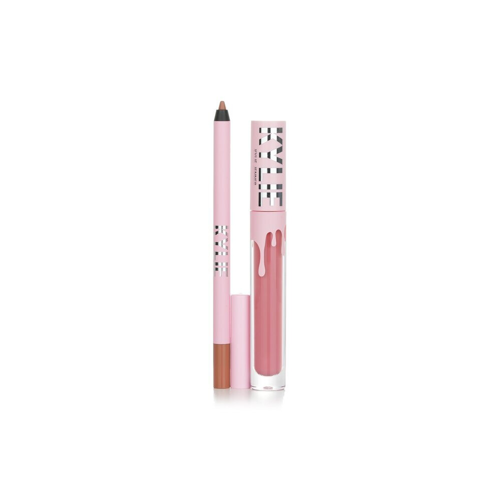 Kylie Cosmetics Matte Pink Liquid Lipstick & Lip Liner Kit 808