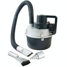 Sakura 120W Vacuum Cleaner SS5311 - Perfect for Cars Boats Caravans - Wet and Dry Cleaner and Inflator - Washable Filter - Powered by 12V Socket
