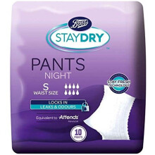 Boots Staydry Night Pants Small
