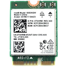 Intel Wireless-AC 9560, M.2 2230, 2X2 Ac+Bt, Gigabit, No Vpro (9560.NGWG.NV)
