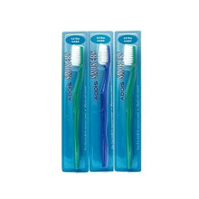 3 x Wisdom Addis Smokers Stain Remover Toothbrush Extra Hard Bristles