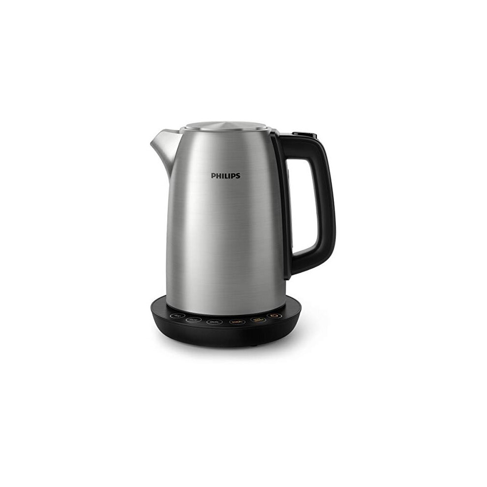 Philips Avance Collection HD9359/90 electric kettle 1.7 L Black,Metallic 2200 W Avance Collection HD9359/90, 1.7 L, Black,Metallic, Stainless steel,